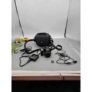 Nikon Coolpix P80 10.1MP Digital Camera Battery, Charger Case & More TESTED